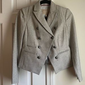 Banana Republic Gray Blazer 0P NWT